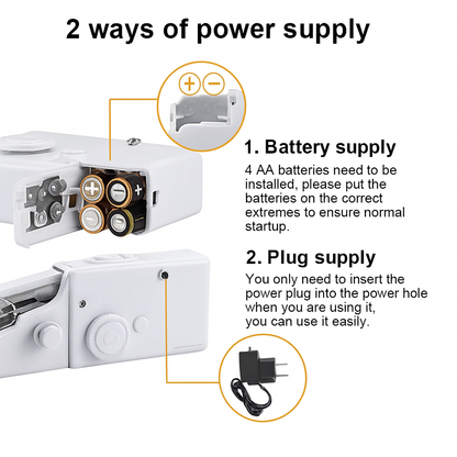 🧵 Pocket Stitch™ – Portable Electric Handheld Sewing Machine