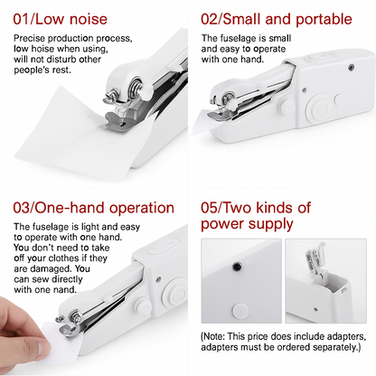 🧵 Pocket Stitch™ – Portable Electric Handheld Sewing Machine