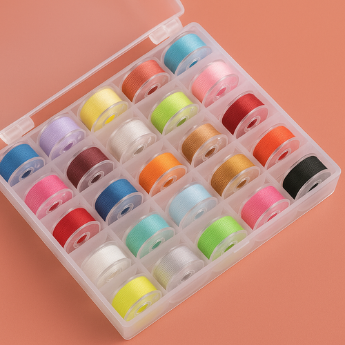 25-color sewing machine thread